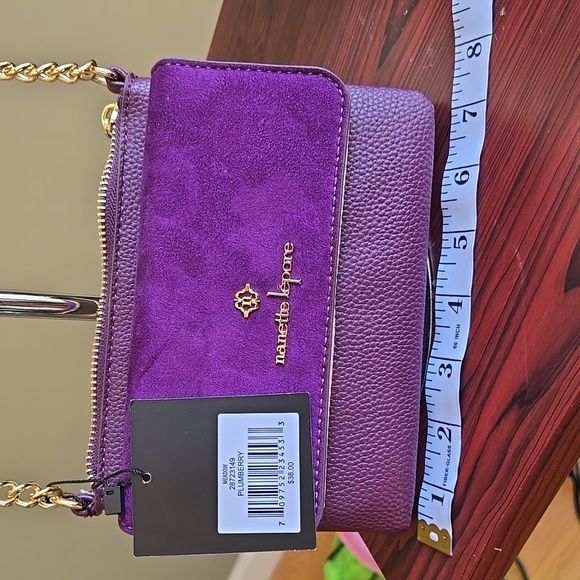 Nanette Lepore Crossbody Meadow Plumberry - Picture 9 of 10